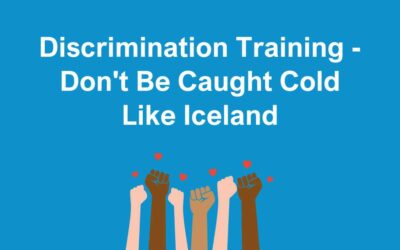 Discrimination Training – Don’t Be Caught Cold Like Iceland