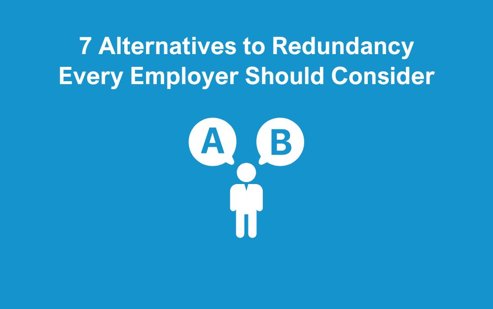 alternatives to redundancy