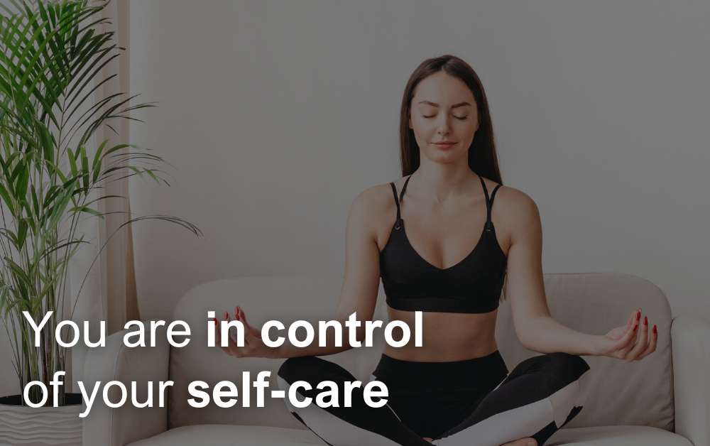 in control of self-care