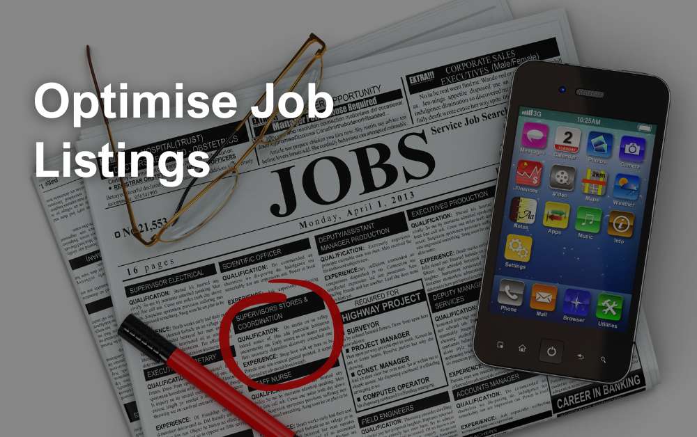 optimise job listings